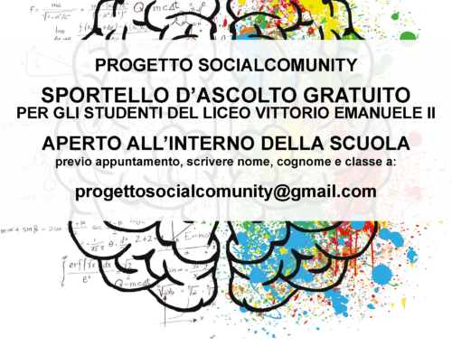 Progetto SOCIALCOMUNITY – Partenza 8 Gennaio
