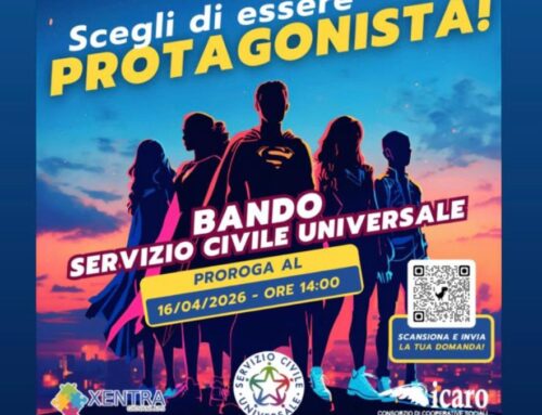 BANDO SERVIZIO CIVILE PROROGATO AL 16 APRILE
